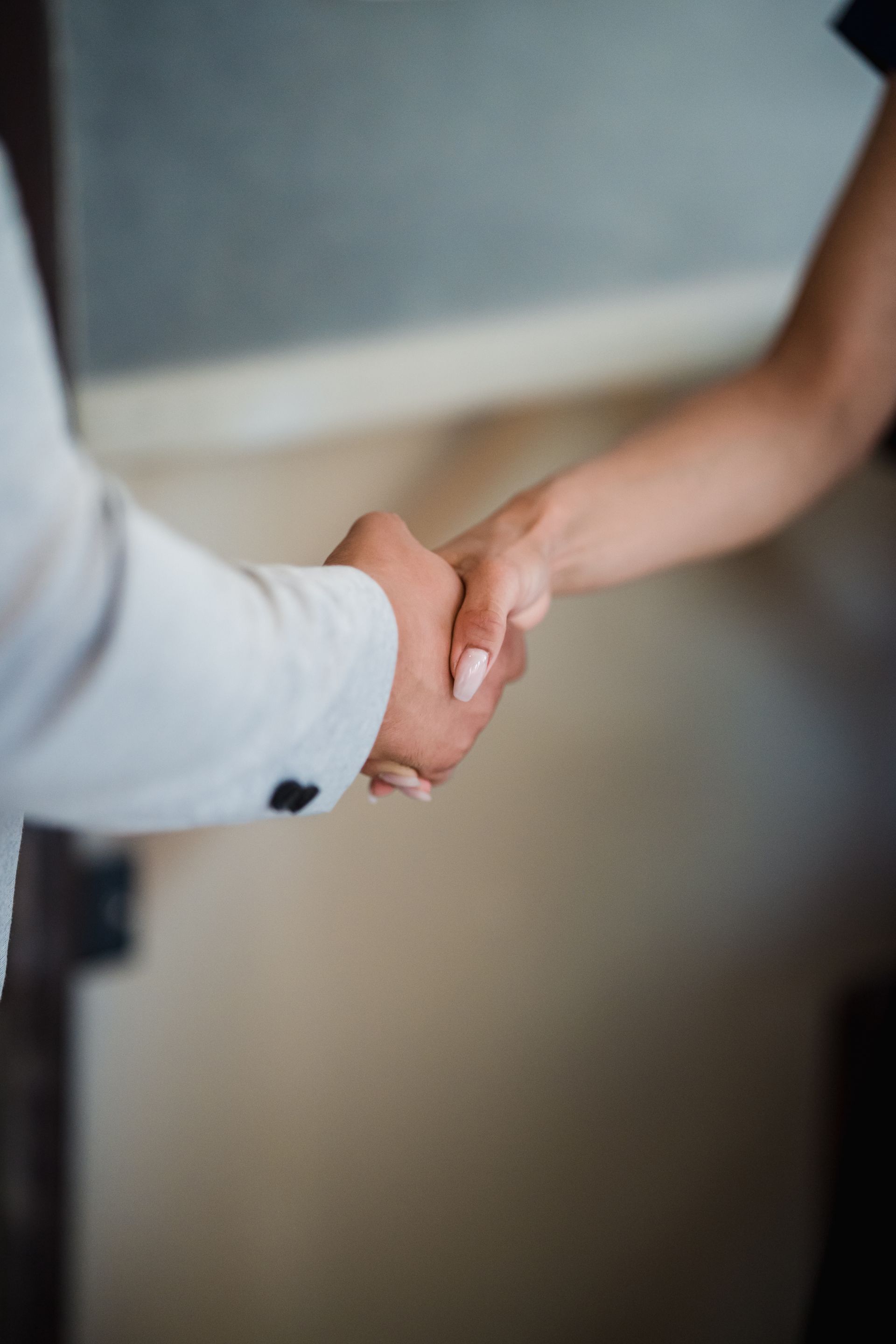Business handshake