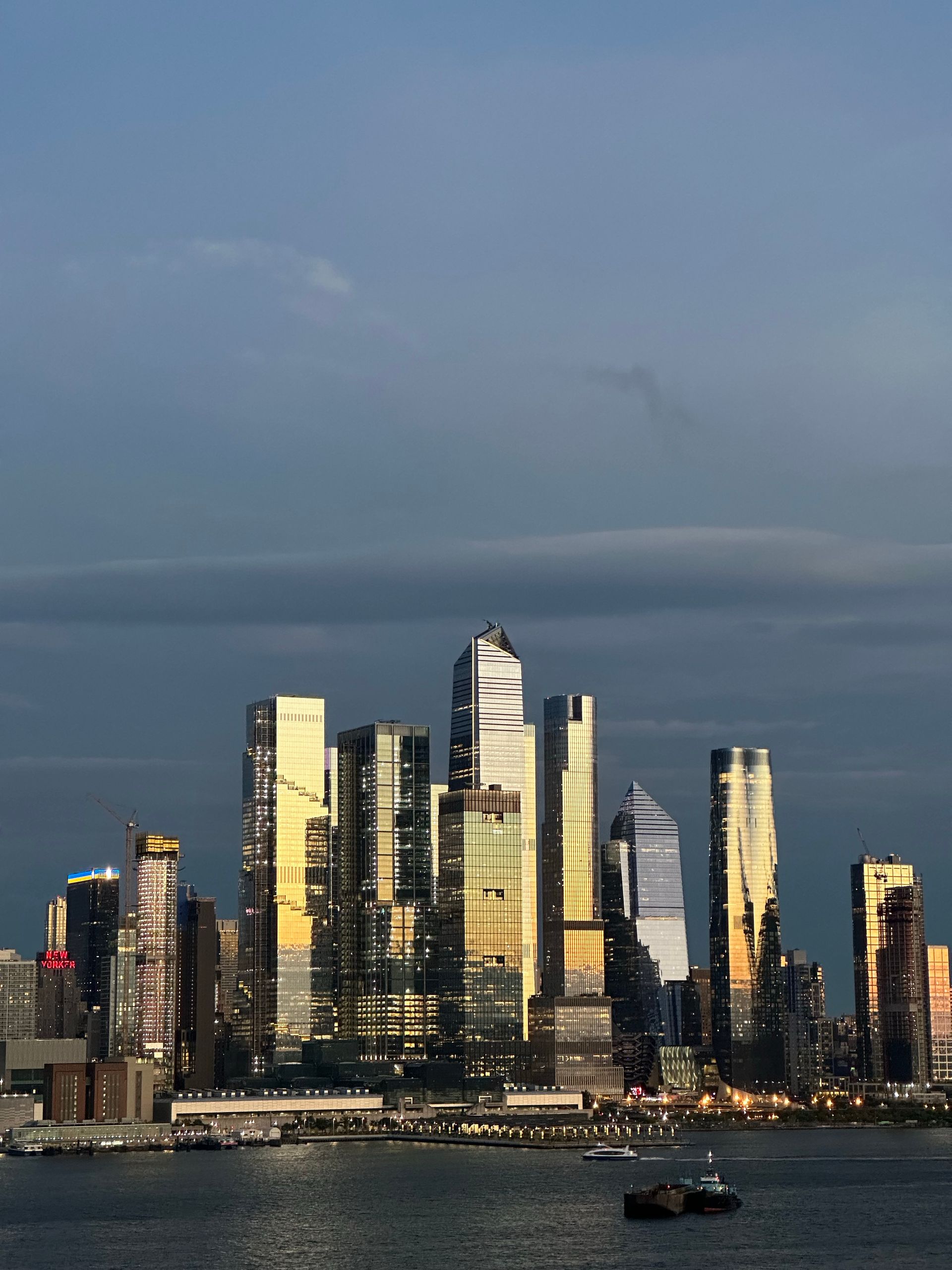 Manhattan at dusk