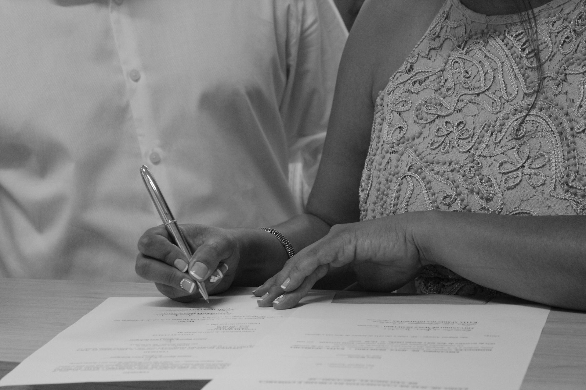 Signing documents