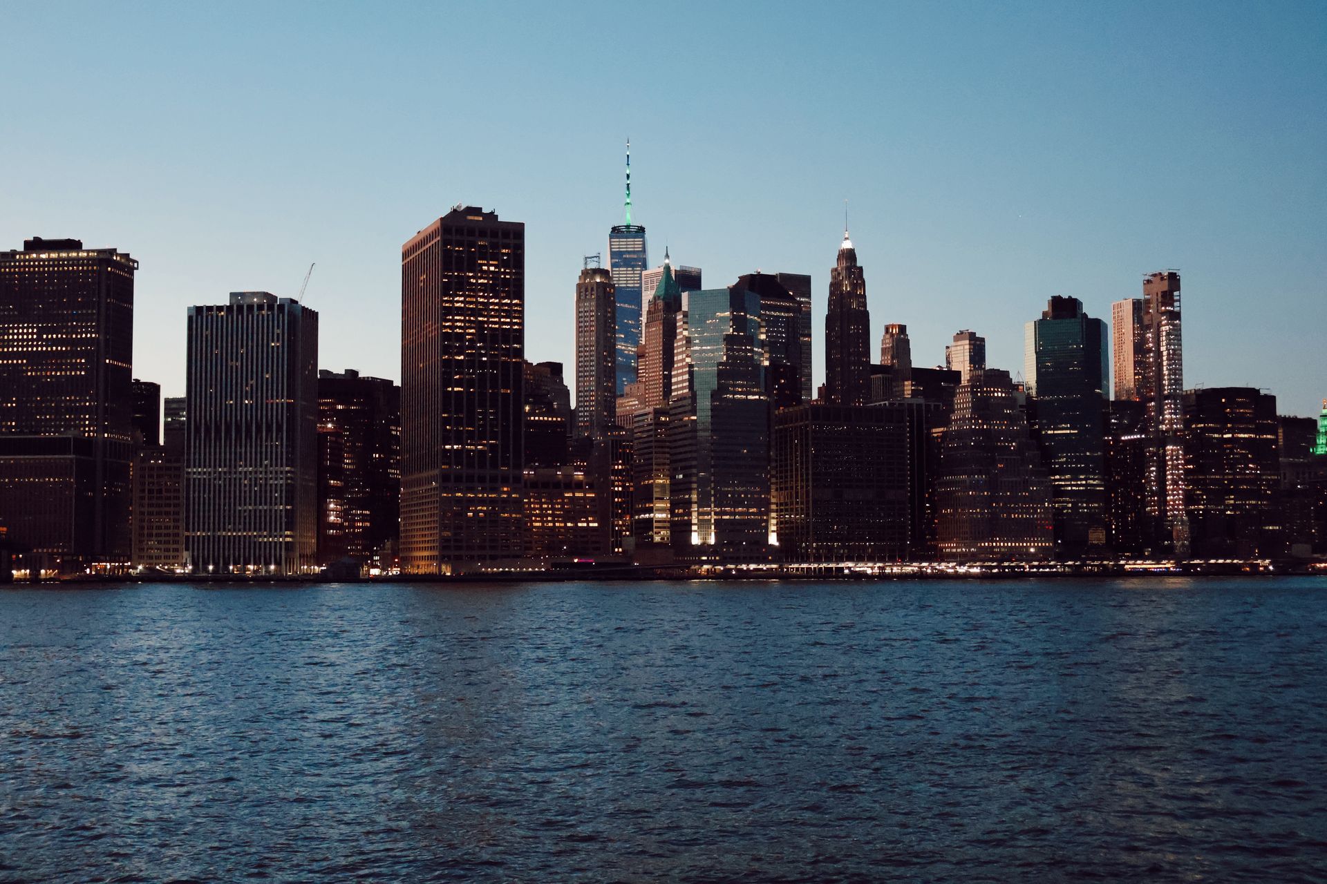 City skyline panorama